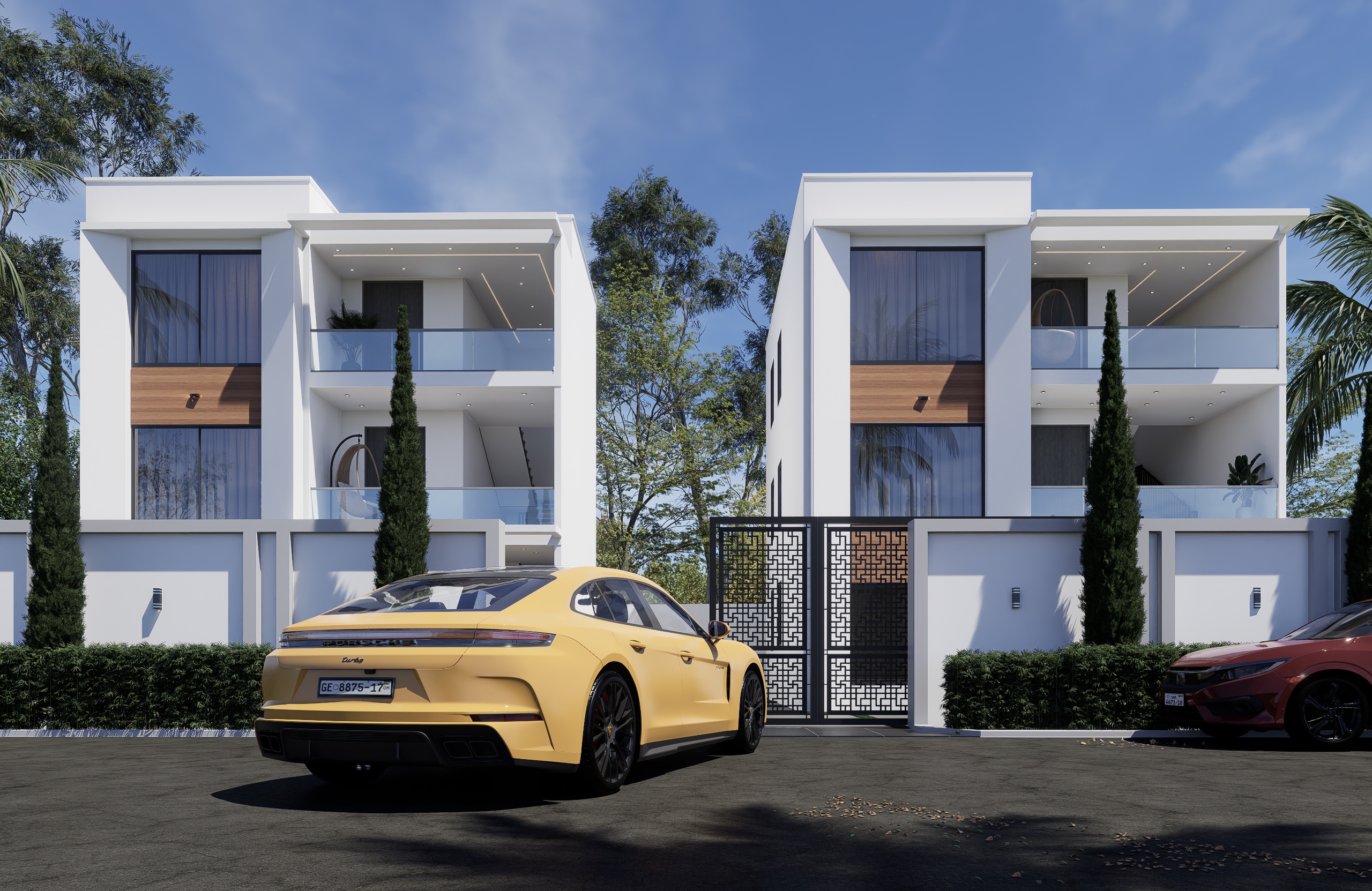 Wiz Homes - exterior views and floor plan